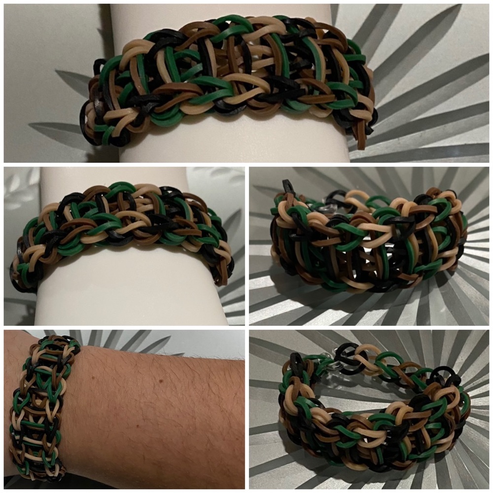 [💙🆓]  3/10$ 🛍 Handmade Rainbow Loom bracelet 🌈💖